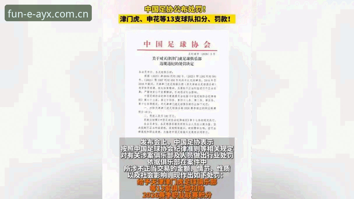 揭秘足协第三批禁足名单：65人终身禁赛背后的行业清算
